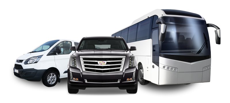 picture of multivehicle transportation for people and packages